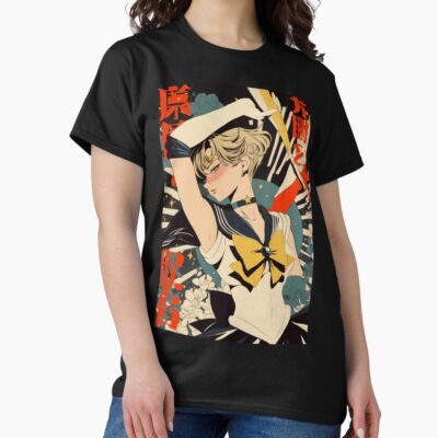Sailor Uranus Bold Japanese Kanji T-shirt