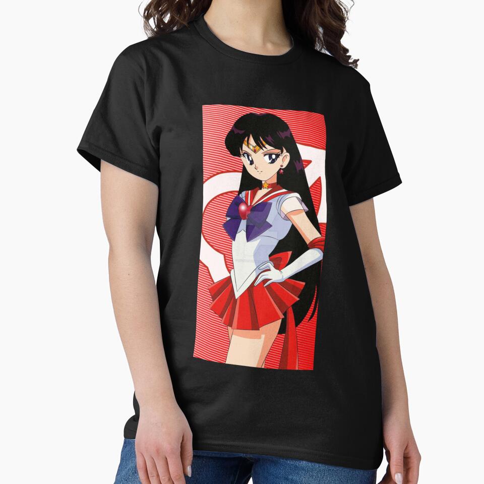 Sailor Mars Vintage Classic T-shirt