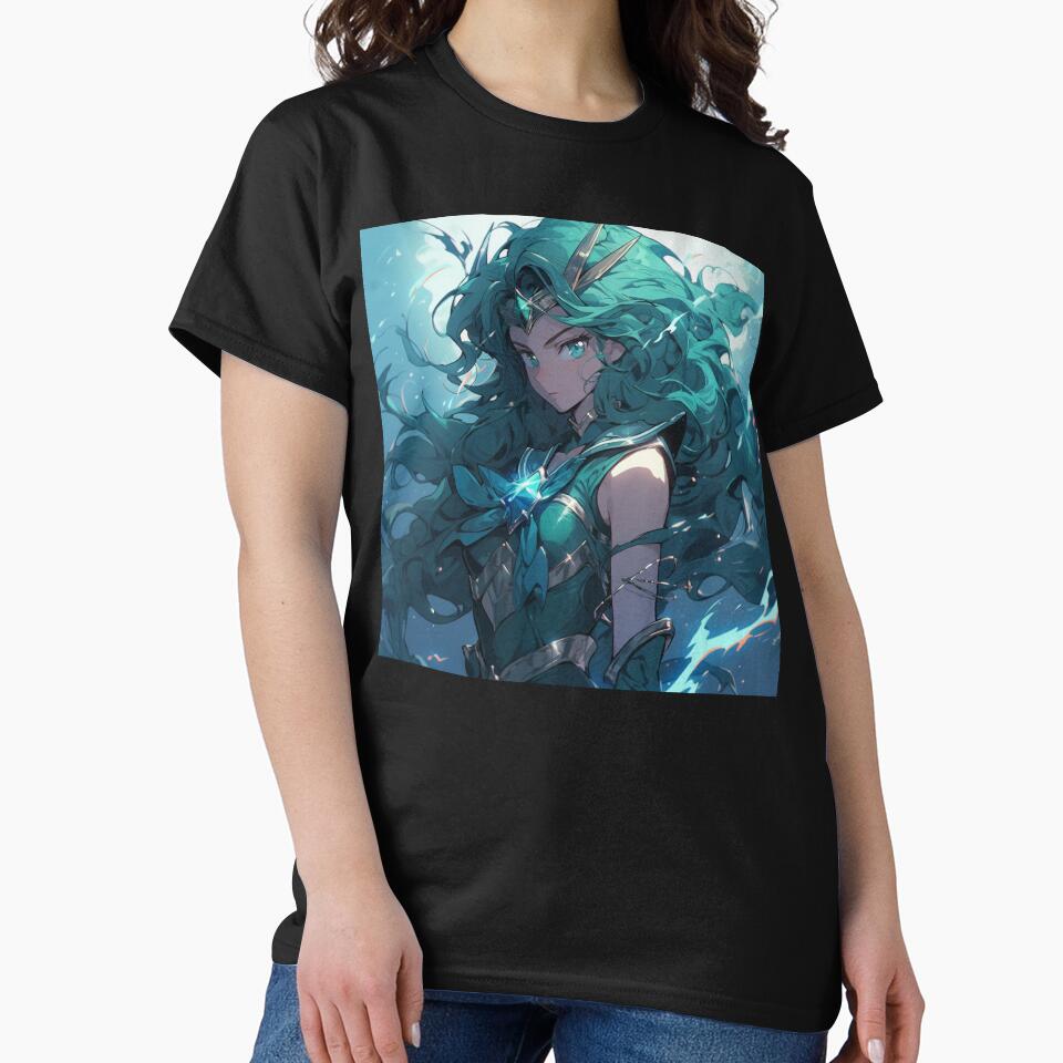 Stylized Sailor Neptune T-shirt - Image 2