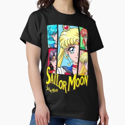 Scrrible Sailor Moon Character T-shirt