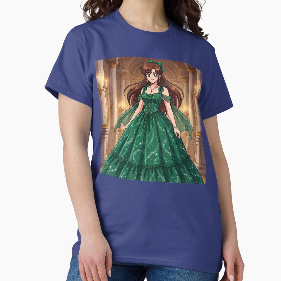 Makoto In Green T-shirt - Image 4