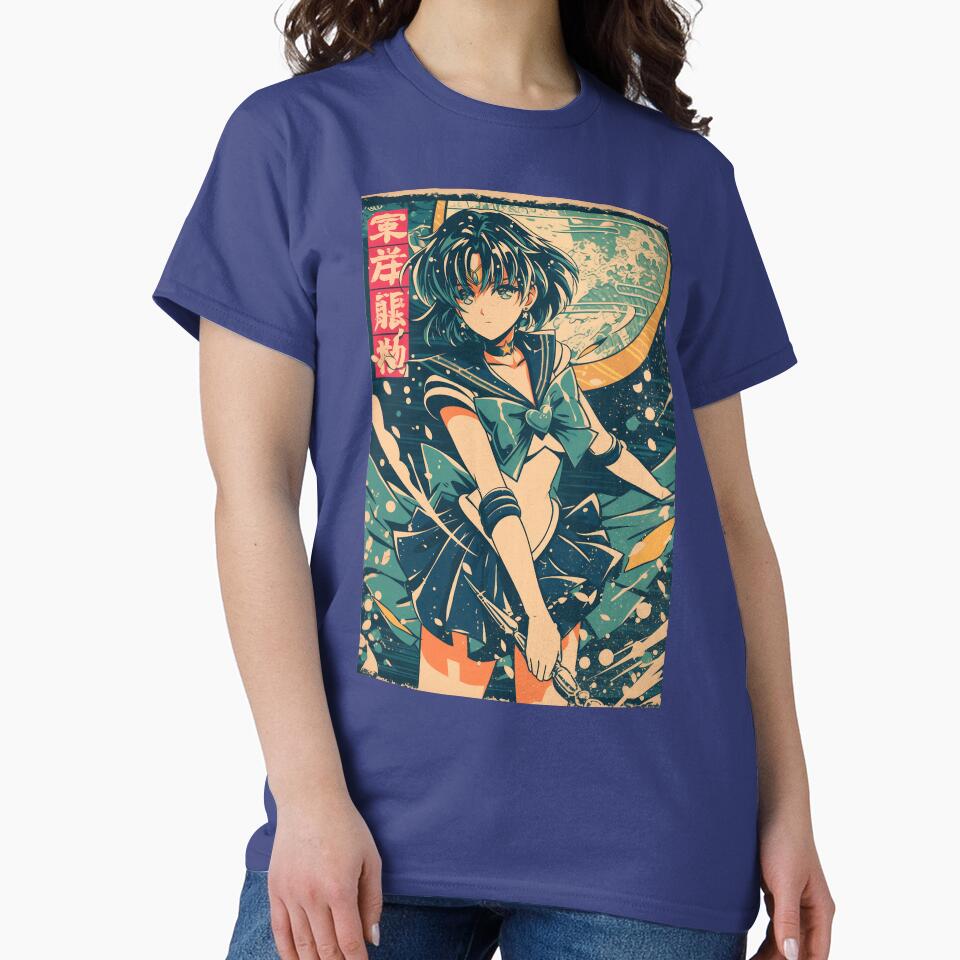 Sailor Mercury Vintage T-shirt - Image 4