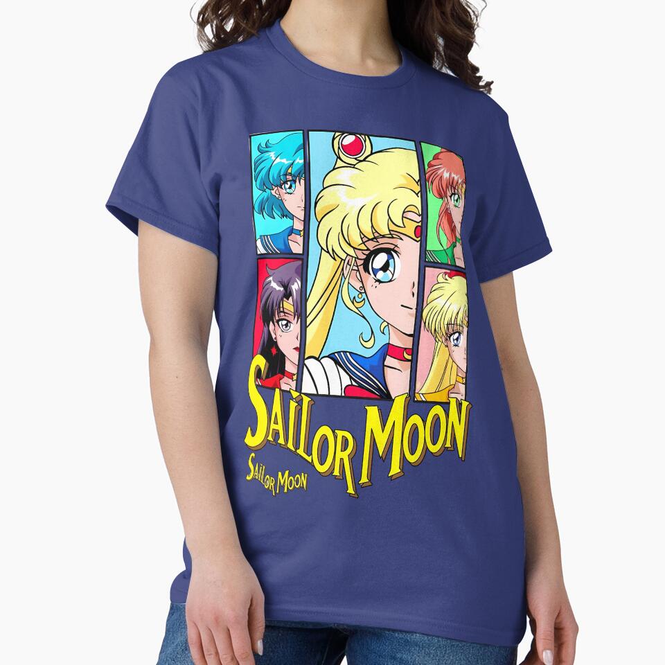 Scrrible Sailor Moon Character T-shirt - Image 4