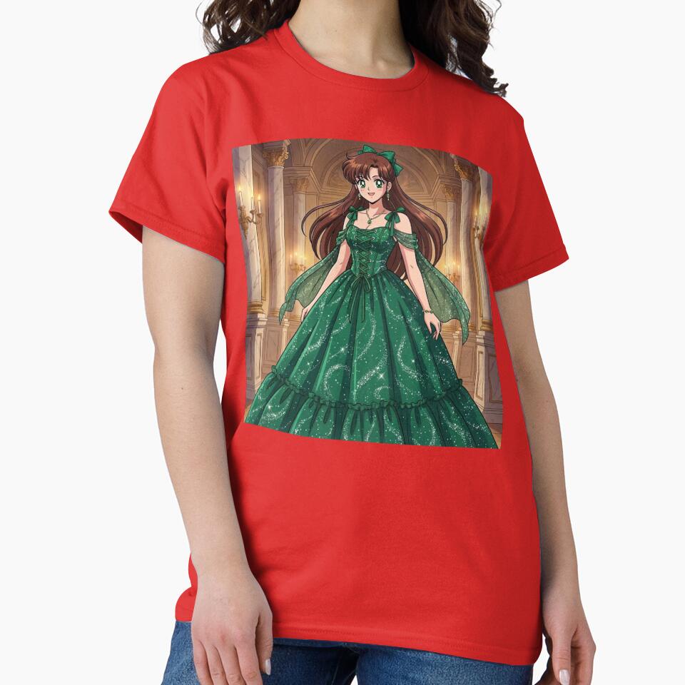 Makoto In Green T-shirt - Image 5