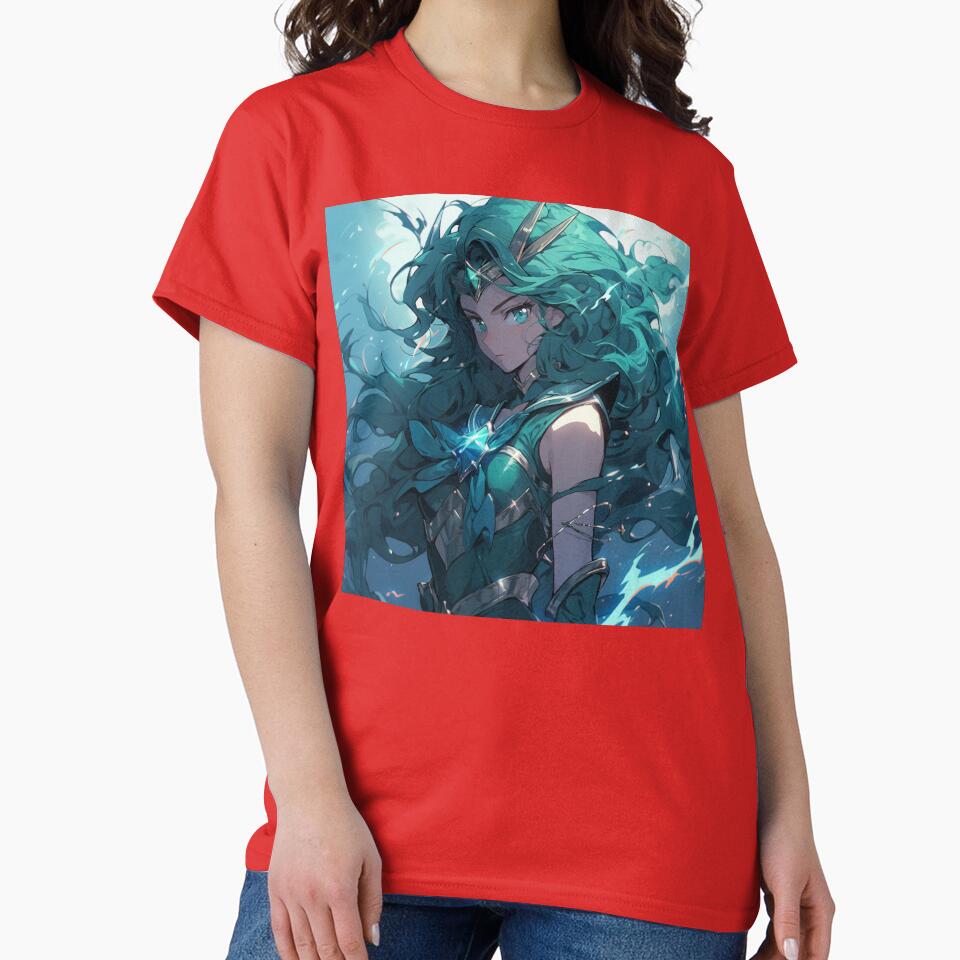 Stylized Sailor Neptune T-shirt - Image 5