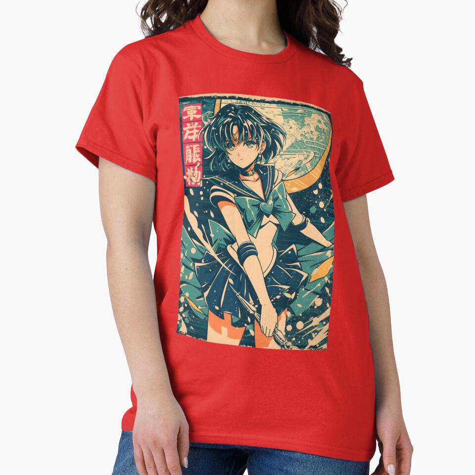 Sailor Mercury Vintage T-shirt - Image 5