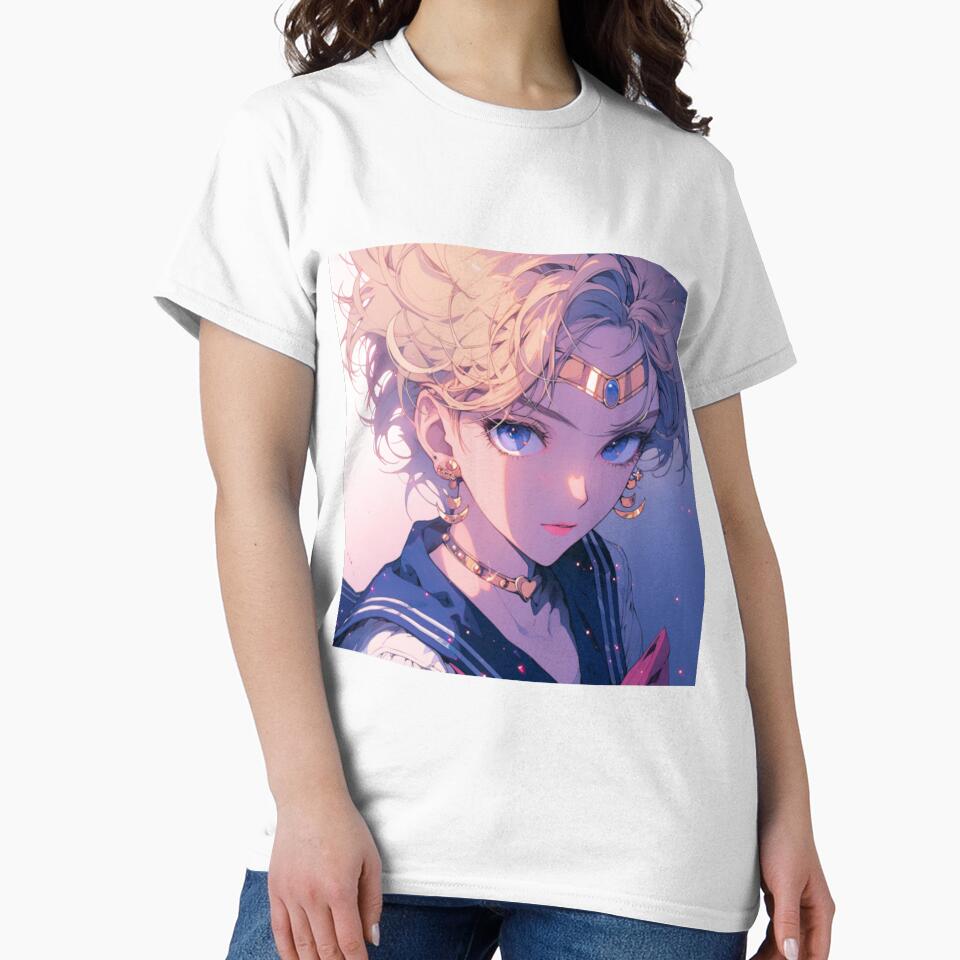 Sailor Uranus Anime Character T-shirt