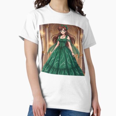 Makoto In Green T-shirt