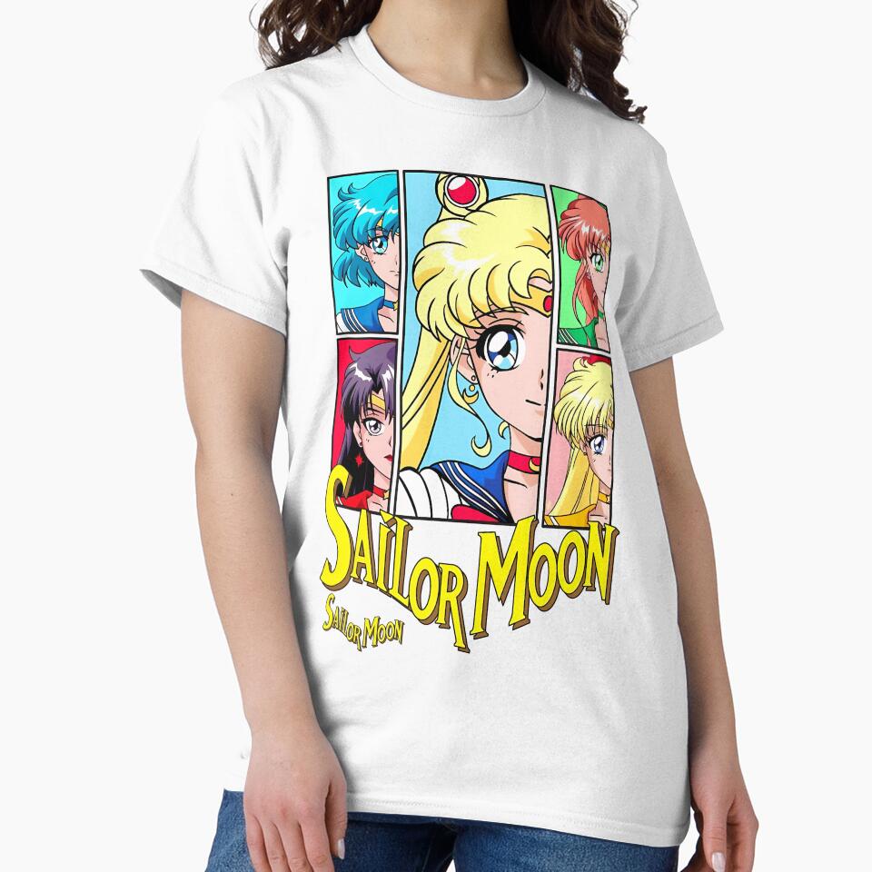 Scrrible Sailor Moon Character T-shirt - Image 2