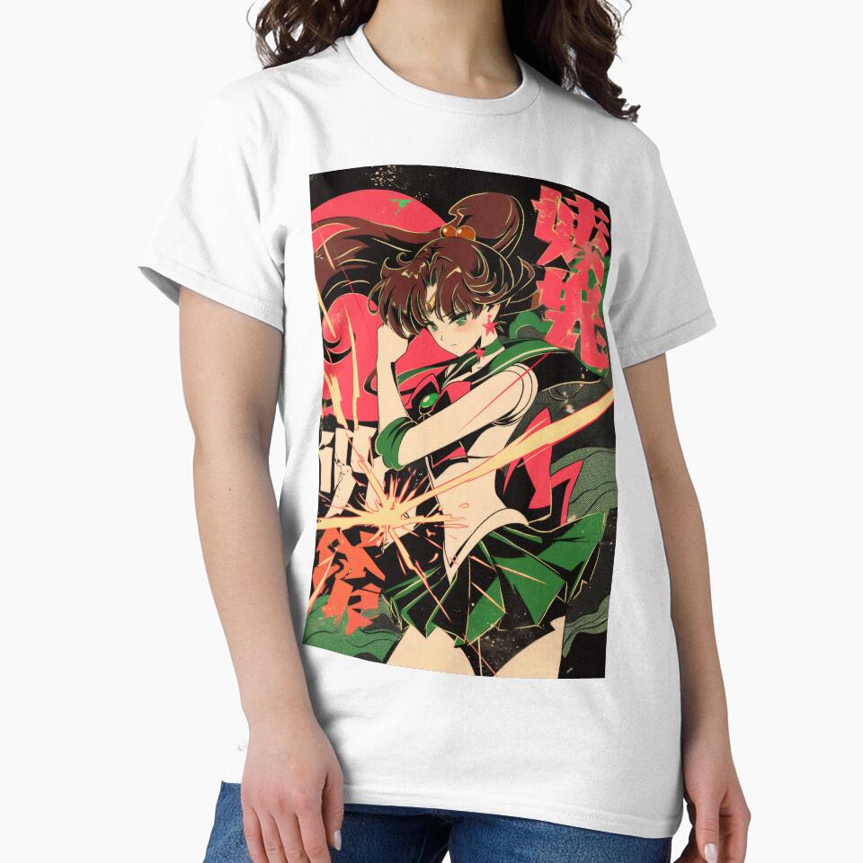Sailor Jupiter Battle Pose T-shirt - Image 2