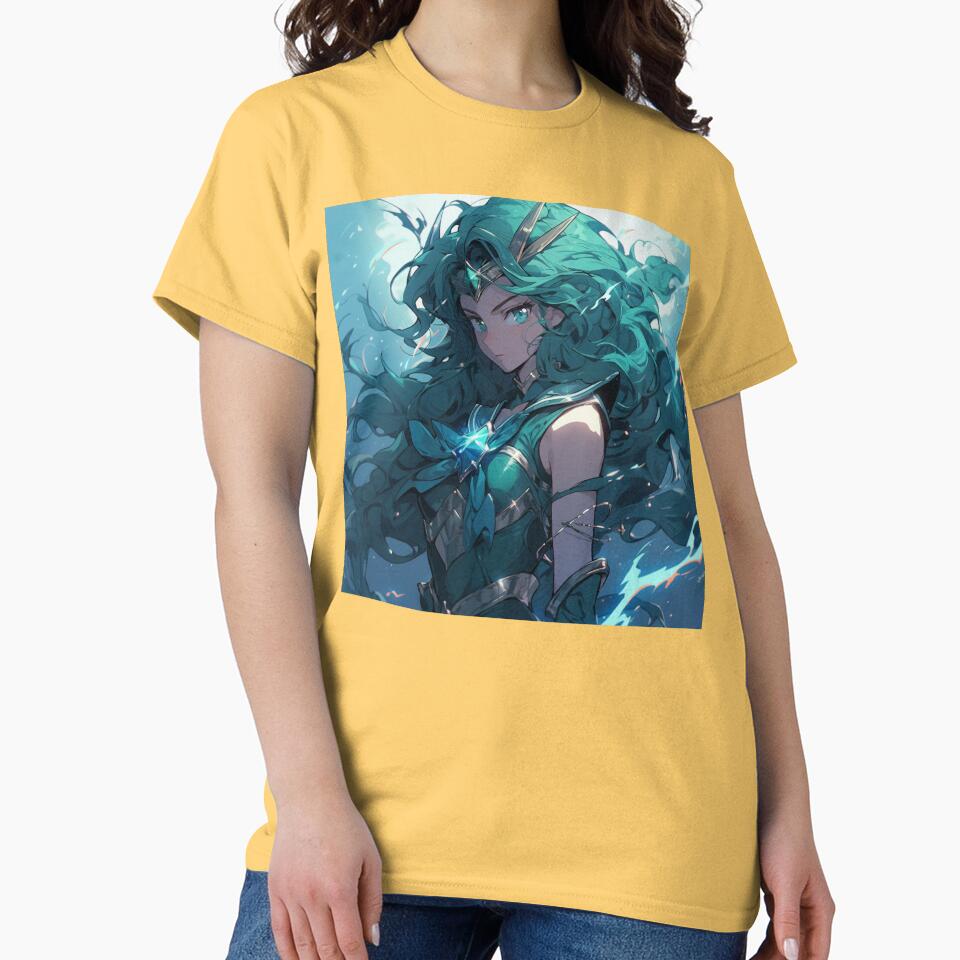 Stylized Sailor Neptune T-shirt - Image 6