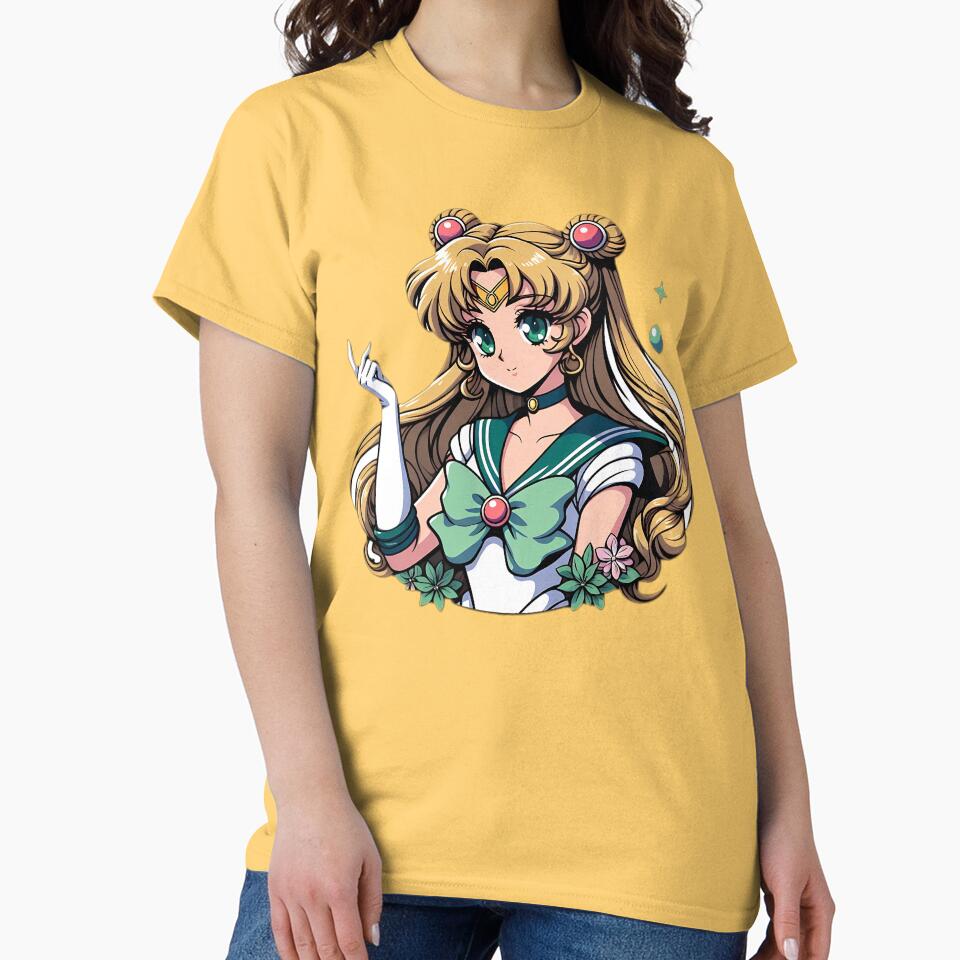 Sailor Jupiter Cute Classic T-shirt - Image 6