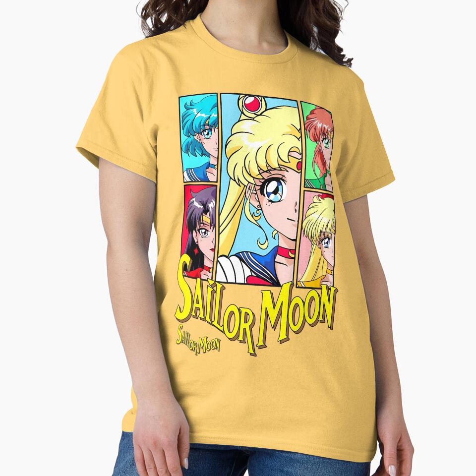 Scrrible Sailor Moon Character T-shirt - Image 6