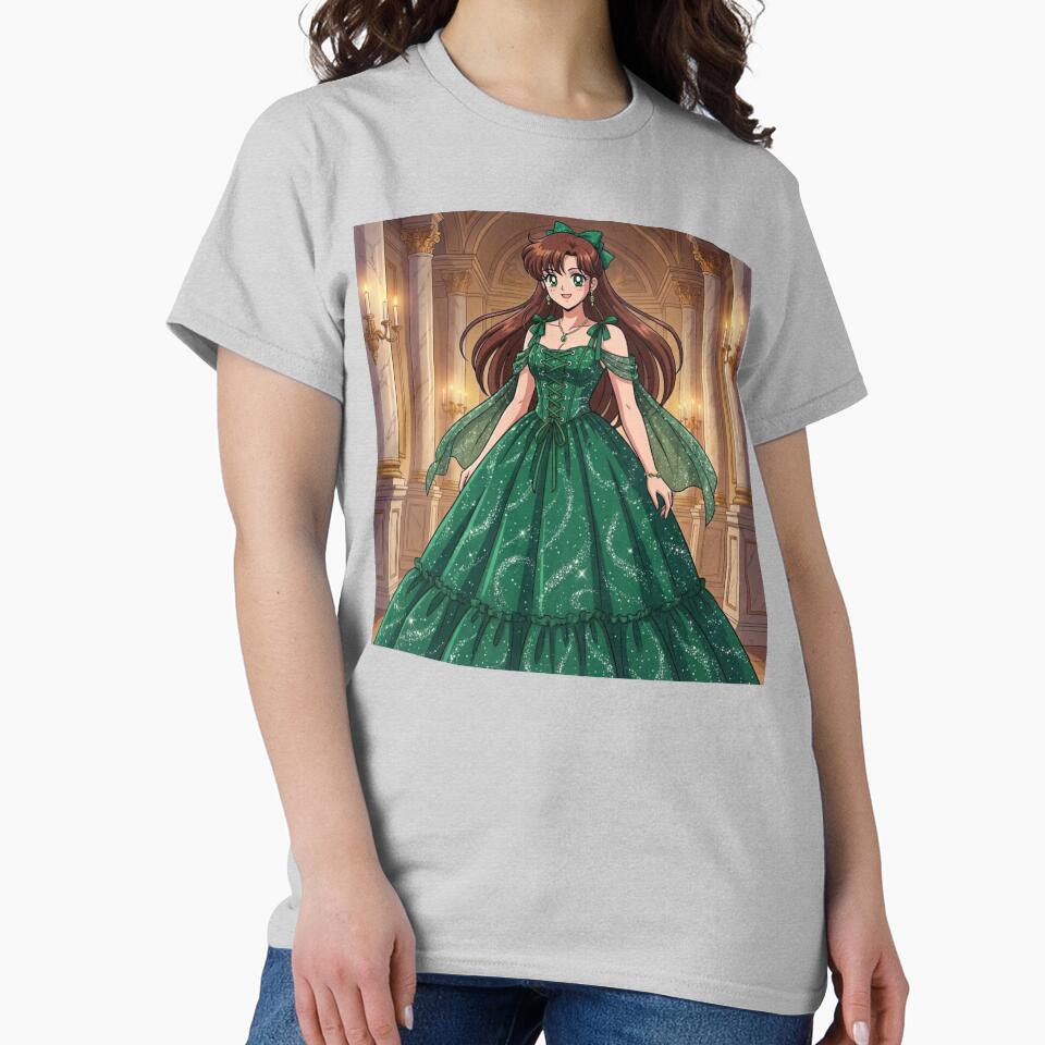 Makoto In Green T-shirt - Image 3