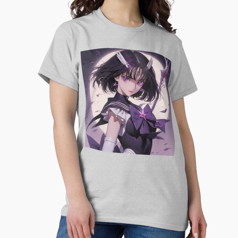 Stylized Sailor Saturn T-shirt - Image 3