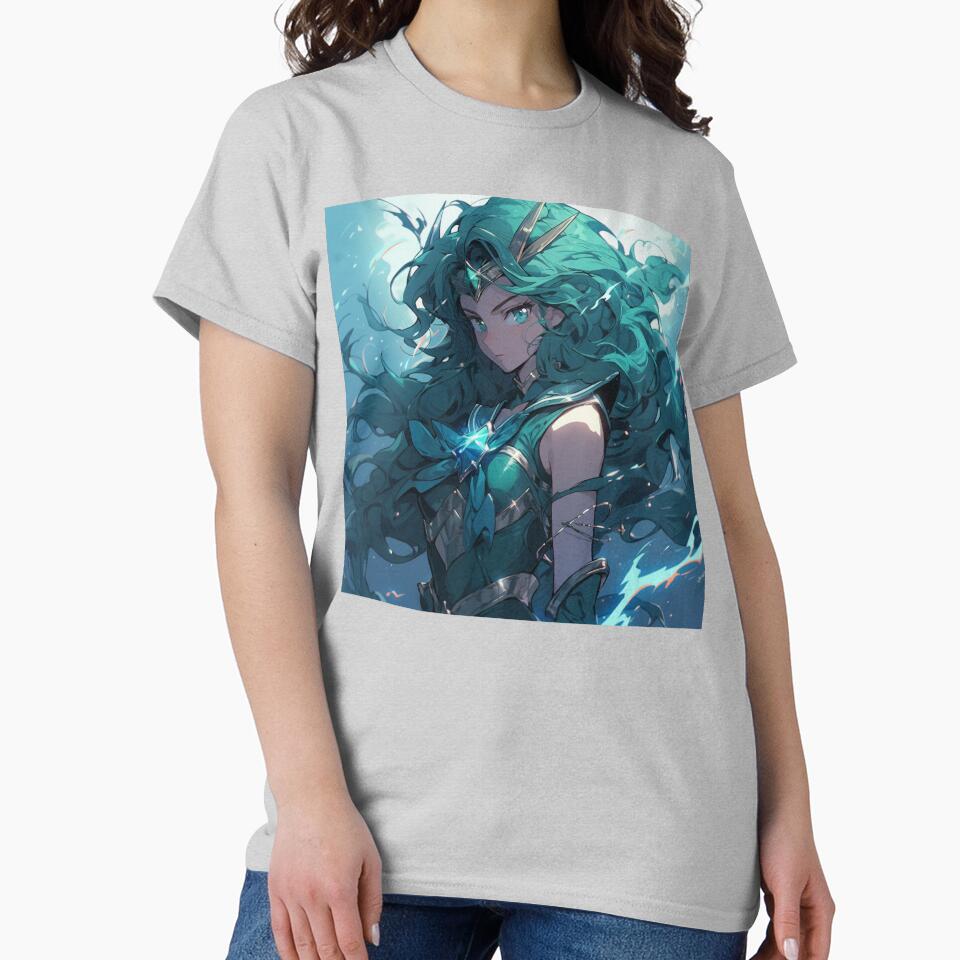 Stylized Sailor Neptune T-shirt - Image 3