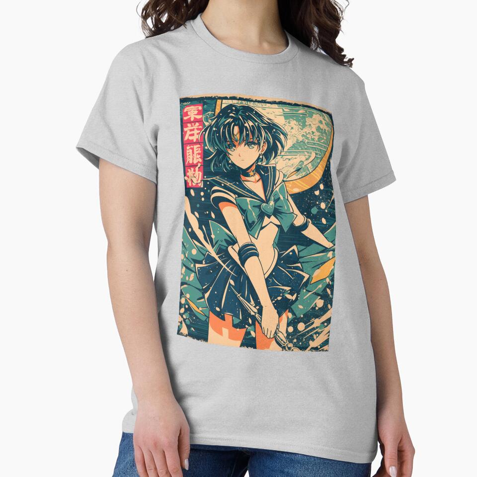 Sailor Mercury Vintage T-shirt - Image 3