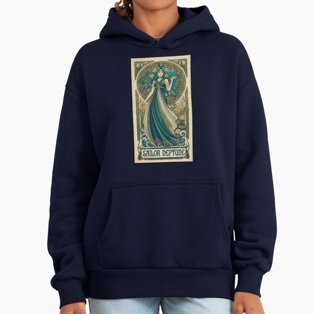 Sailor Neptune Mucha Style Hoodie - Image 5