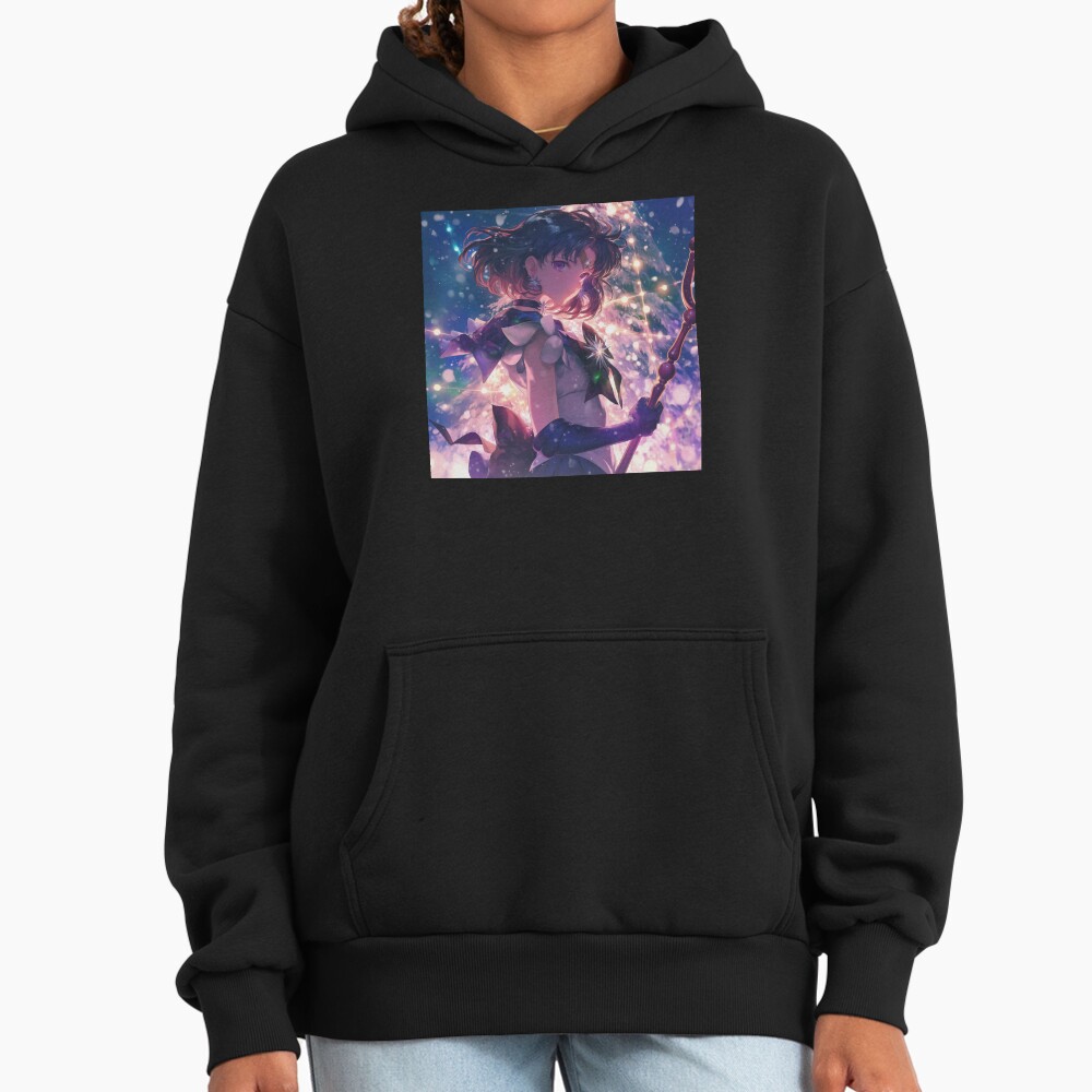 Sailor Saturn Christmas Hoodie - Image 2