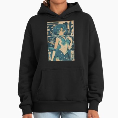 Retro Warned Sailor Mercury Cover Hoodie