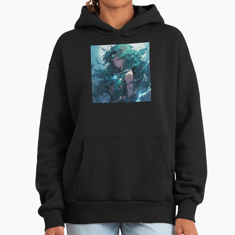 Stylized Sailor Neptune Hoodie - Image 2