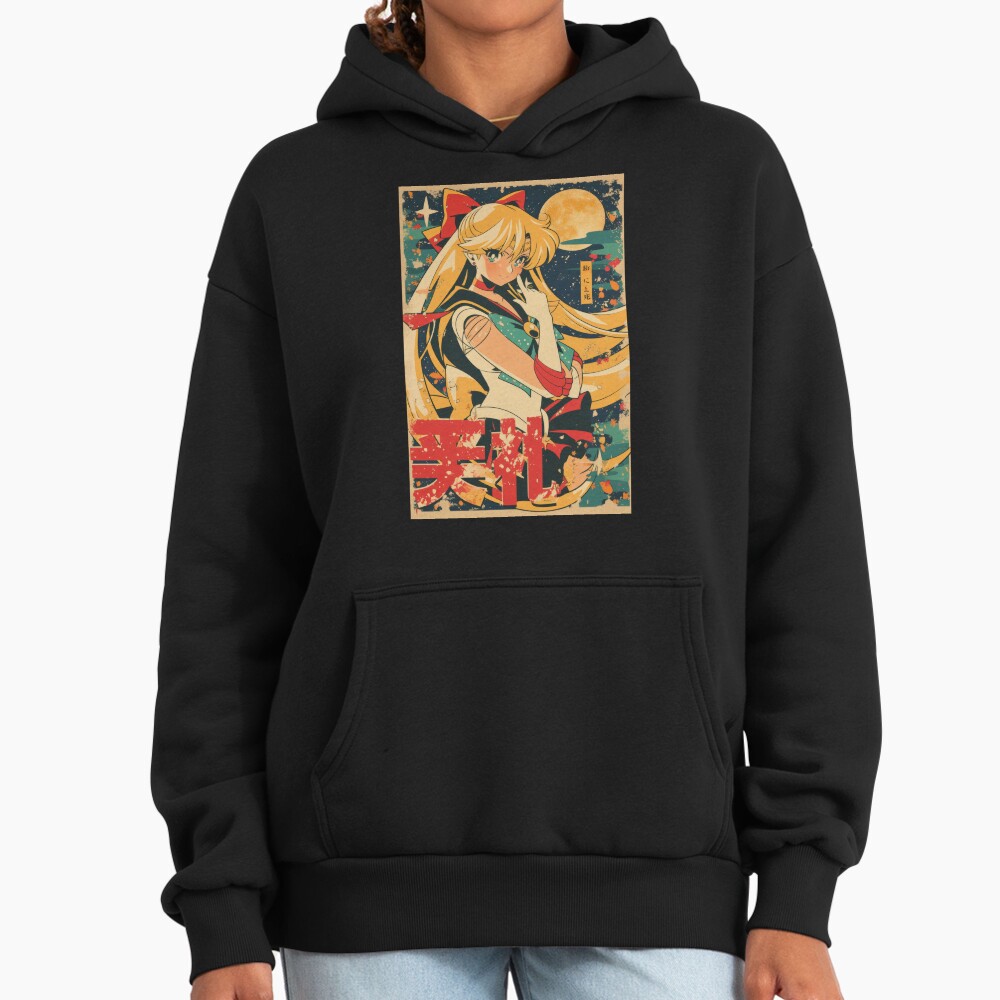 Sailor Venus Retro Pullover Hoodie