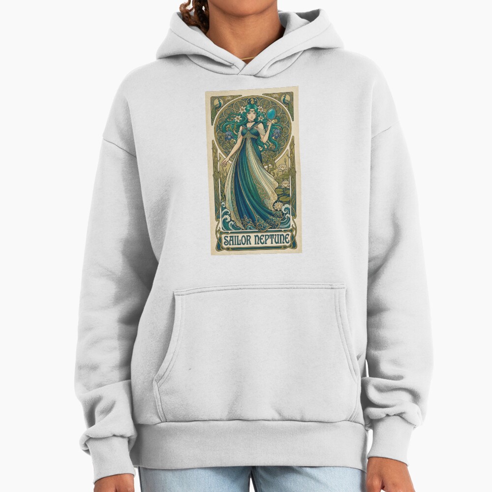 Sailor Neptune Mucha Style Hoodie