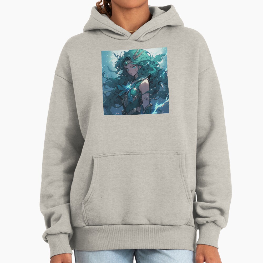 Stylized Sailor Neptune Hoodie - Image 3
