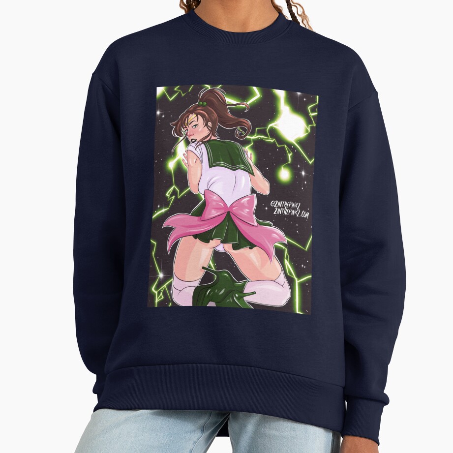 Sailor Jupiter Cute Classic Sweatshirt - Image 5