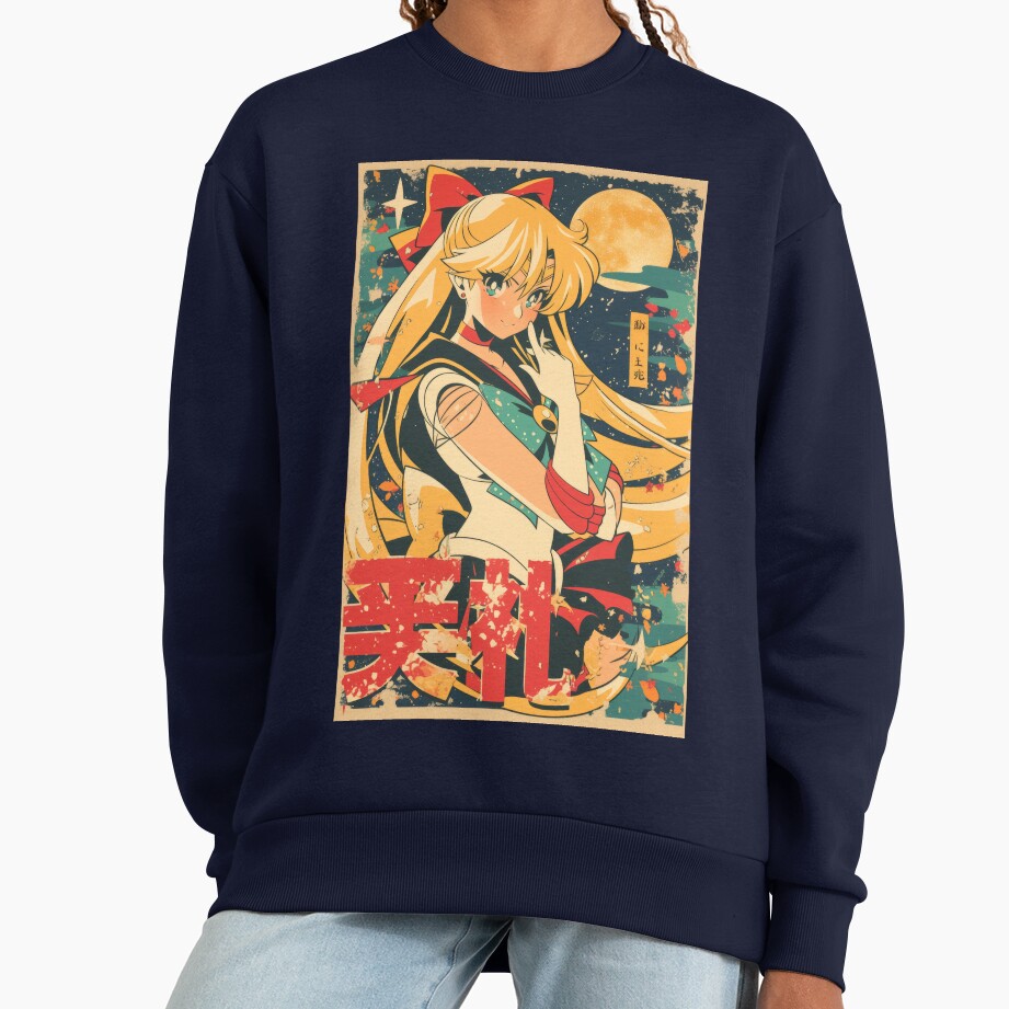 Sailor Venus Vintage Poster Sweatshirt - Image 5