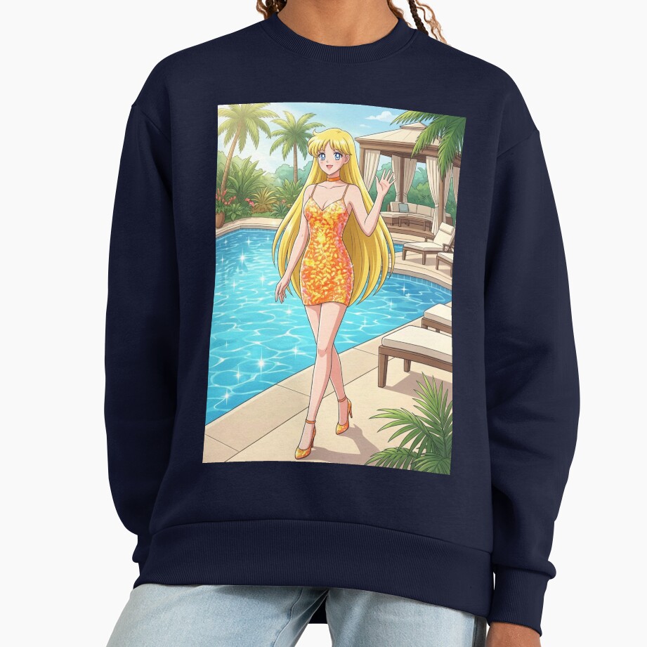 Minako At The Resort Sweatshirt - Image 5