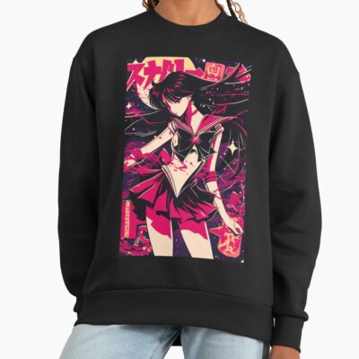 Sailor Mars Vaporwave City Nights Sweatshirt