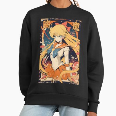 Sailor Venus Retro Halftone Poster Sweatshirt