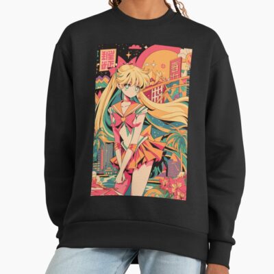 Sailor Venus Vaporwave City Nights Sweatshirt