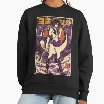Sailor Saturn Kanji Poster Sweatshirt