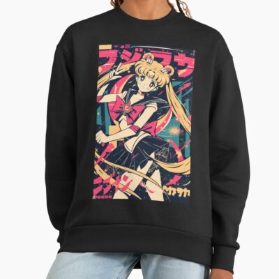 Sailor Moon Retro Warned Sweatshirt