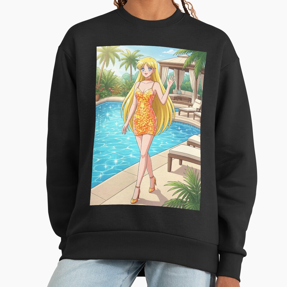 Minako At The Resort Sweatshirt - Image 2