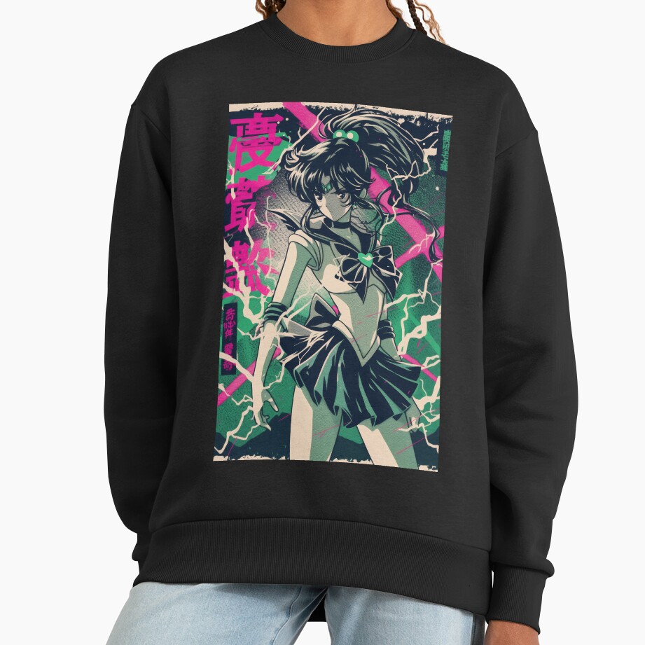 Sailor Jupiter Electric Green Sweatshirt