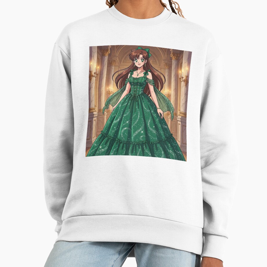Makoto In Green Sweatshirt