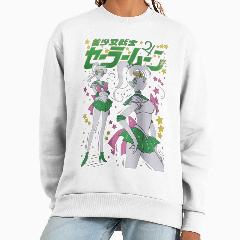 Sailor Jupiter Character Anime Sweatshirt - Image 2