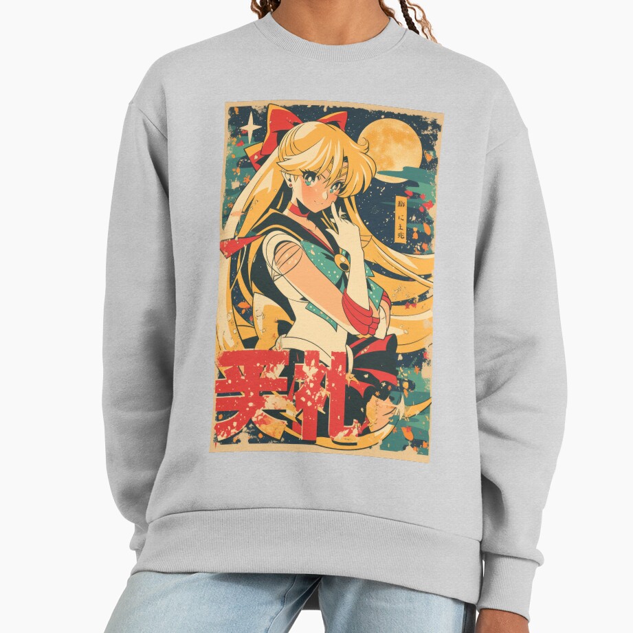 Sailor Venus Vintage Poster Sweatshirt - Image 4