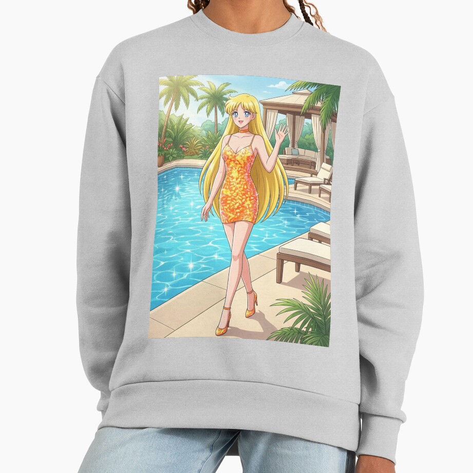 Minako At The Resort Sweatshirt - Image 4