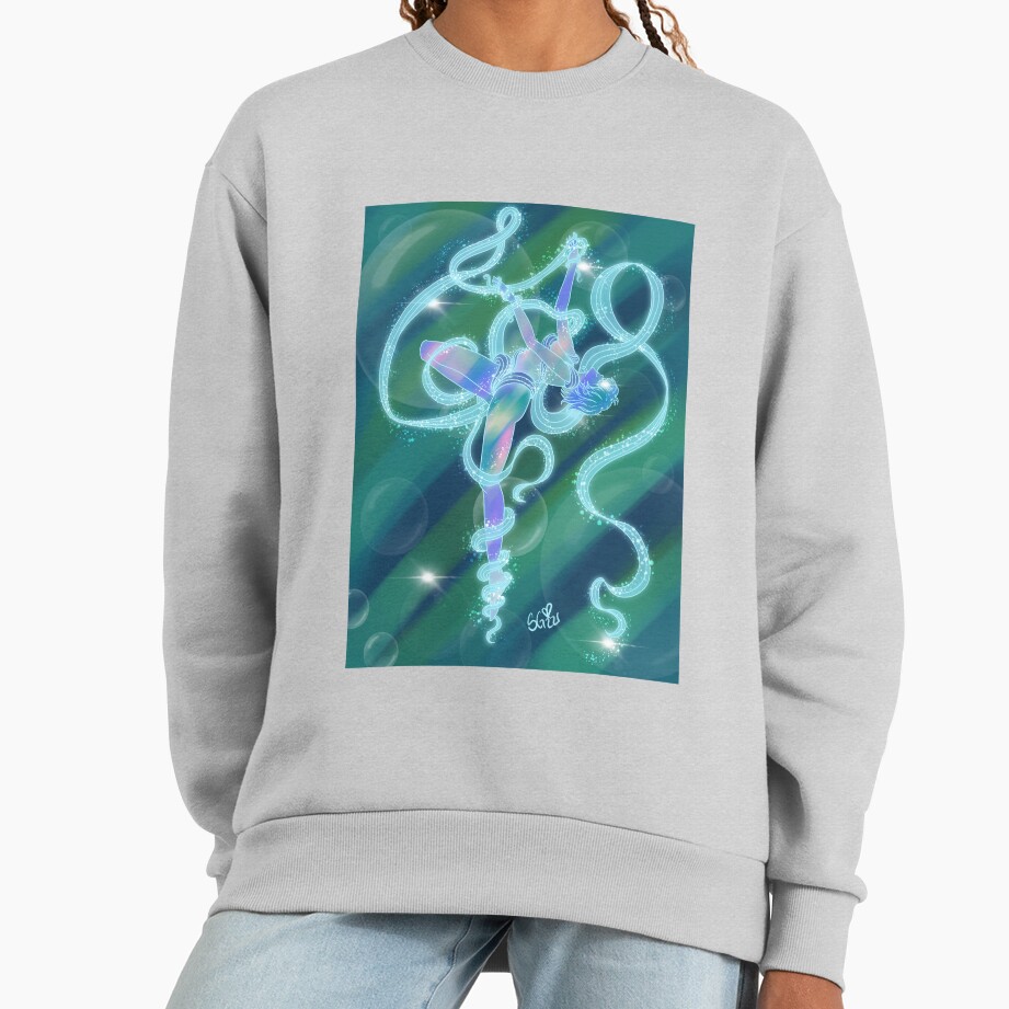 Sailor Mercury Transformation Sweatshirt - Image 4