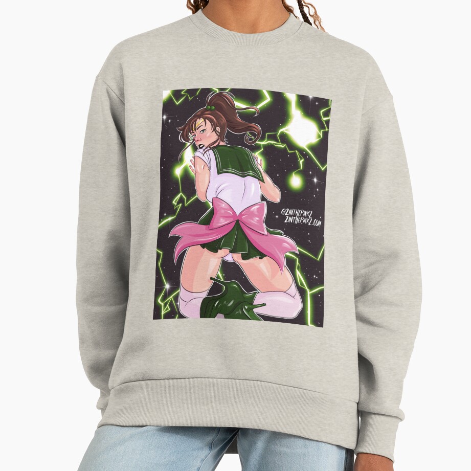 Sailor Jupiter Cute Classic Sweatshirt - Image 3