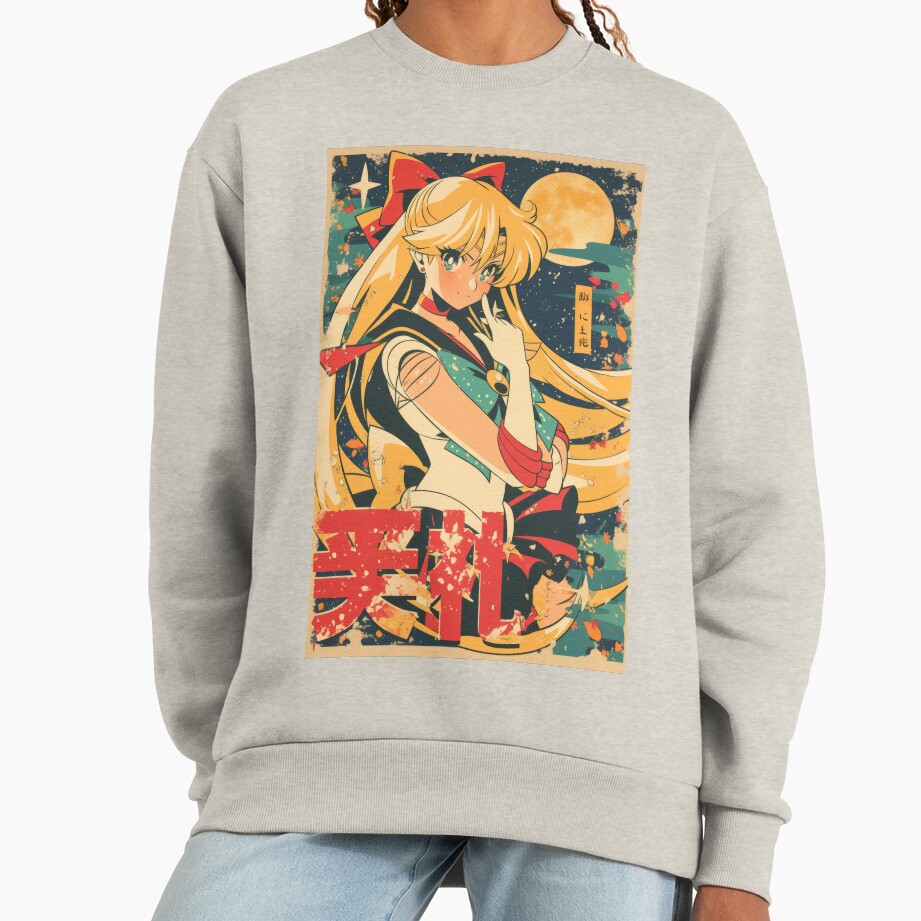 Sailor Venus Vintage Poster Sweatshirt - Image 3