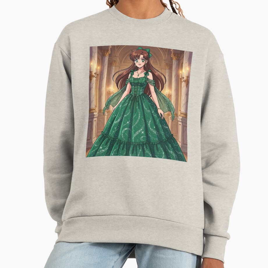 Makoto In Green Sweatshirt - Image 3