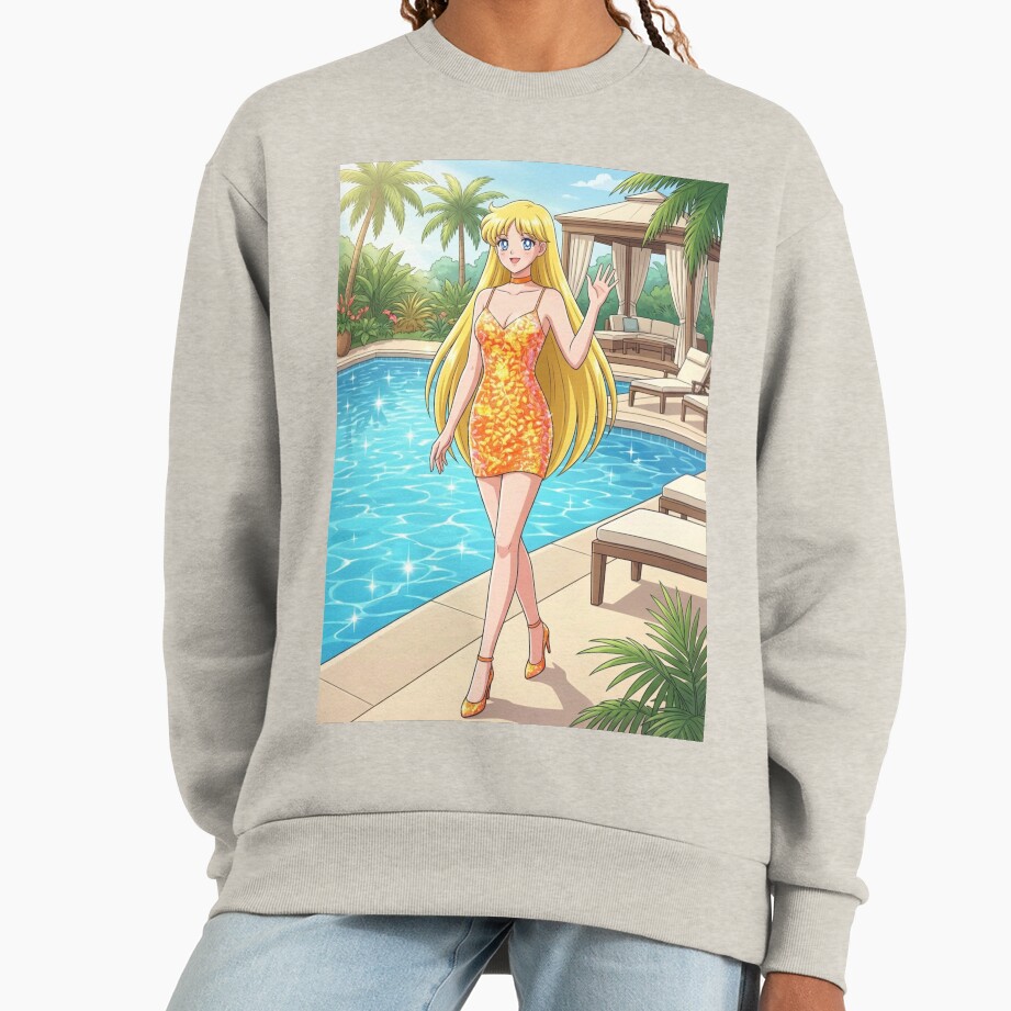 Minako At The Resort Sweatshirt - Image 3