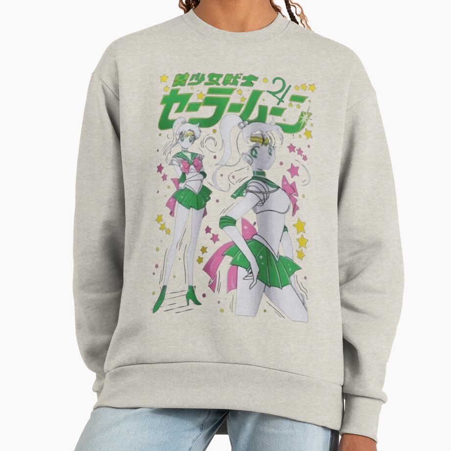 Sailor Jupiter Character Anime Sweatshirt - Image 3