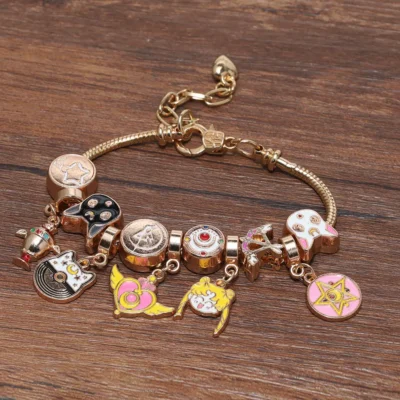 Kawaii Anime Sailor Moon Tsukino Usagi Pendant Bracelet
