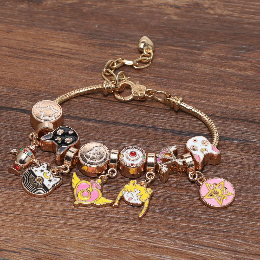 Kawaii Anime Sailor Moon Tsukino Usagi Pendant Bracelet